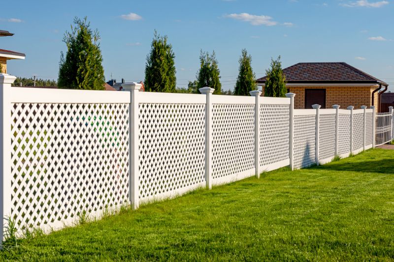 White Vinyl Privacy Fence